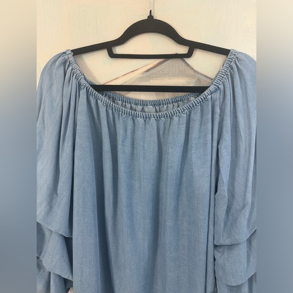 Zara Collection The Butterfly Dress Off-Shoulder Mini - Picture 4 of 12